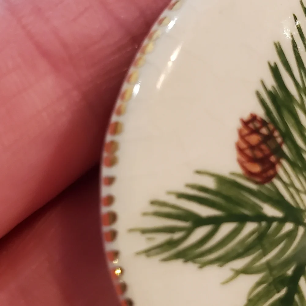 5 vintage Christmas brooches (angels, Rudolph, bird and pine branch)